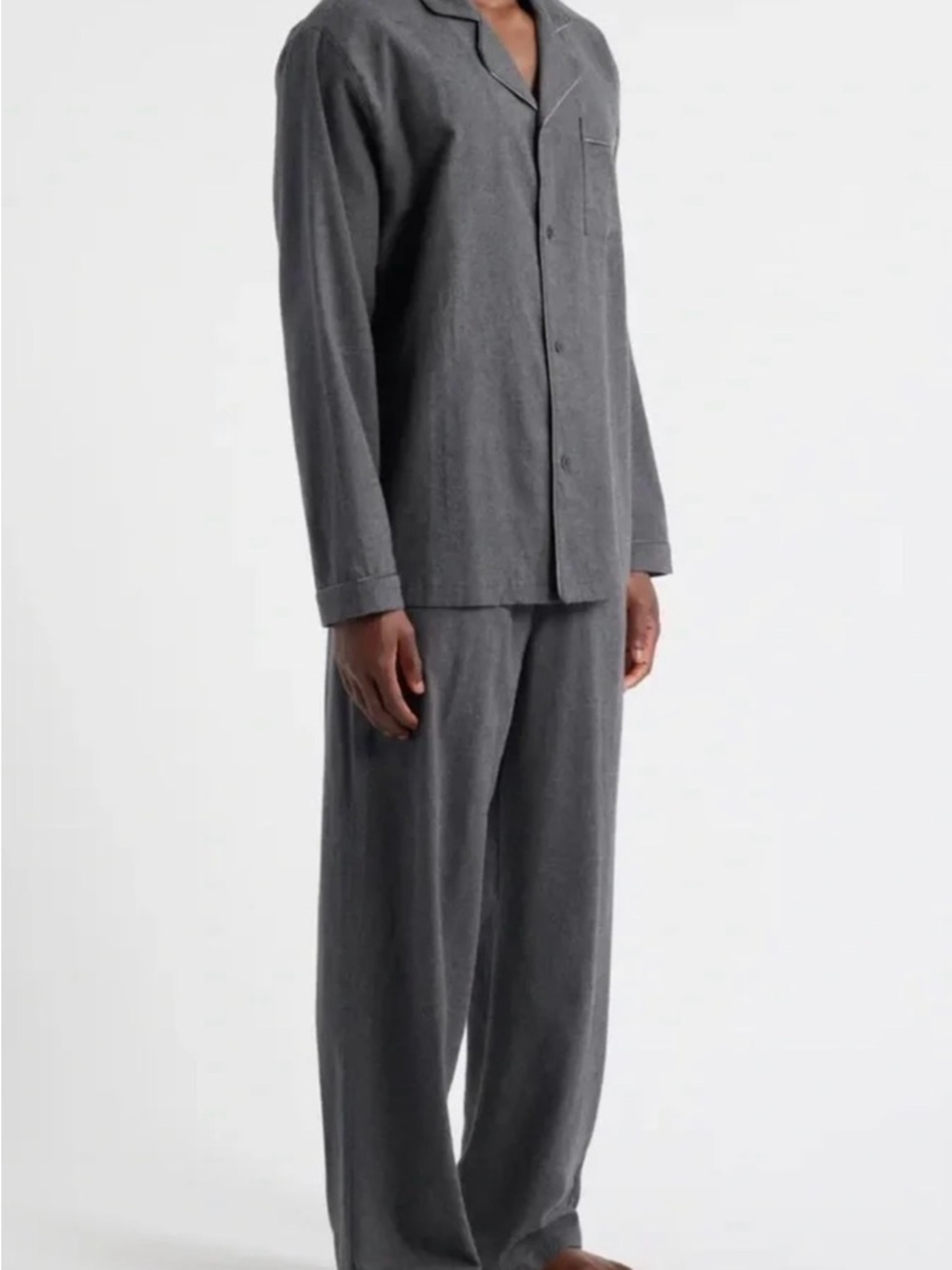 SKIMS Gray Pajama Set